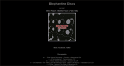 Desktop Screenshot of diophantine.net