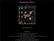 Tablet Screenshot of diophantine.net